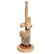 Redecker Natural Bristle & Wood Toilet Brush