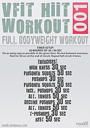 Huge Crossfit Bodyweight Workouts List for Any Level