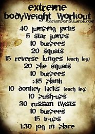 Big List of Crossfit Bodyweight Workouts | A Listly List