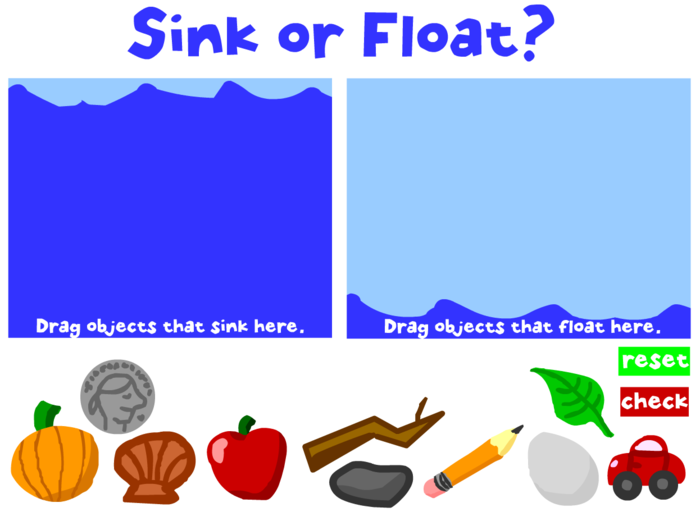 Float tasks. Sink and float. sink or float. float sink рисунок. float sink flashcard.