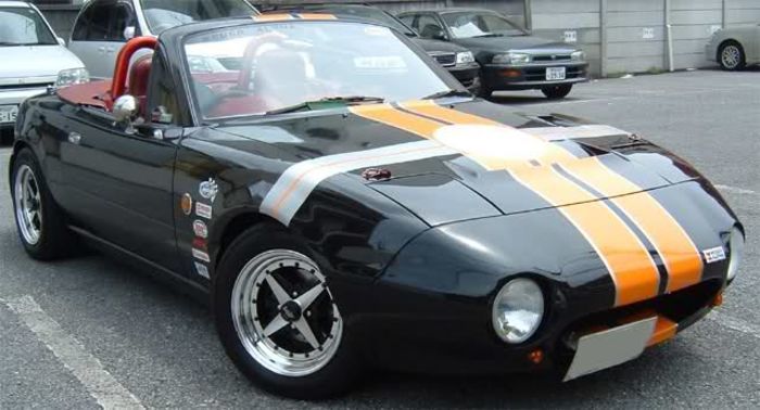 Top 4 Miata Mx 5 Rare Front End Conversions Mazda Miata Mx 5 Damd Shark Nose Quite Rare Front End