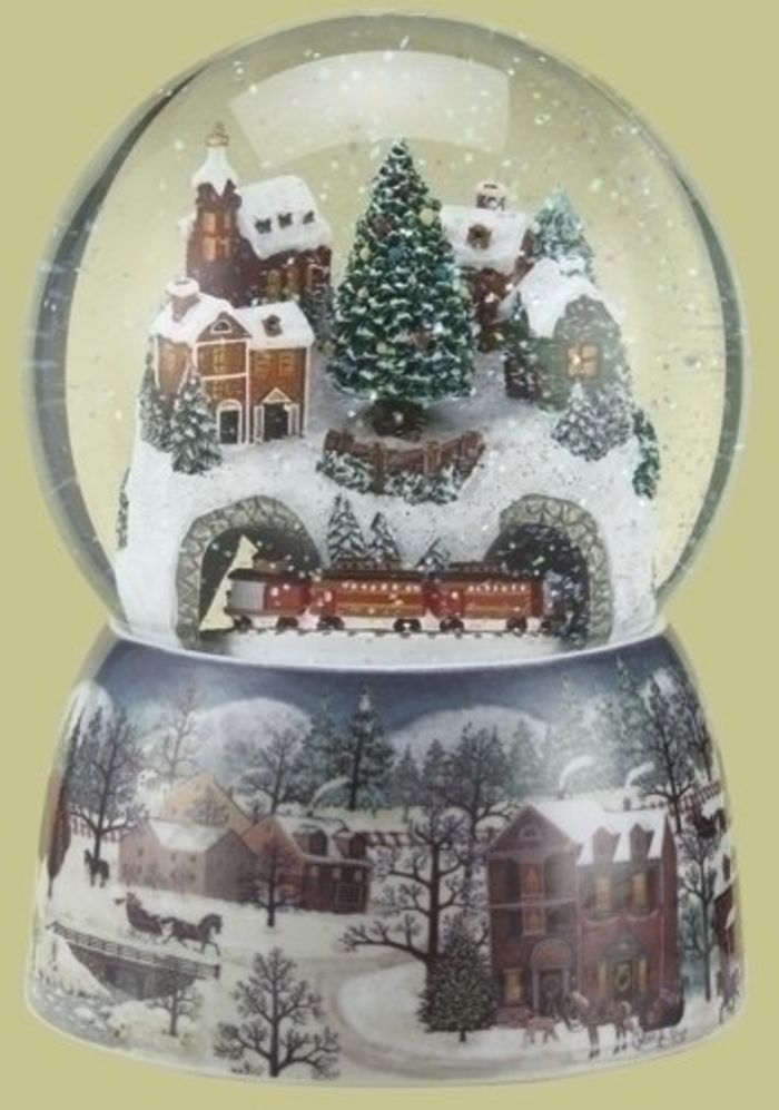 Best Musical Christmas Snow Globes | A Listly List