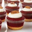 Red Velvet Cheesecake Cupcakes