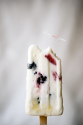 Honey Yogurt Berry Pops