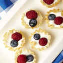 Mini Berry Cream Pies