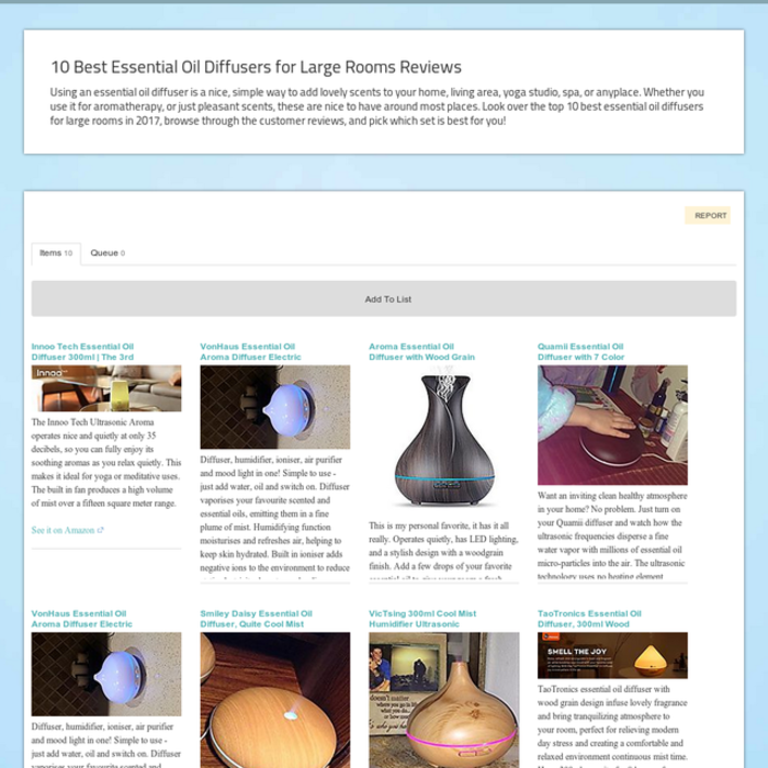 10 Best Essential Oil Diffusers for Large Rooms Reviews